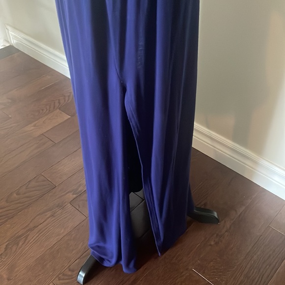 CASUAL NAVY MAXI DRESS - Picture 4 of 6